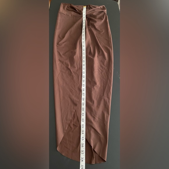 NWT Skims Swim Cover Up Sarong Skirt Cocoa Size S - Picture 11 of 11